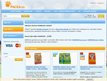 Tablet Screenshot of packa.cz
